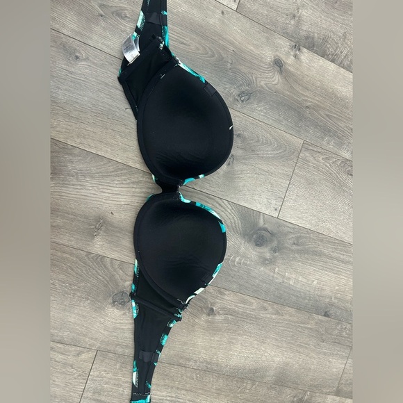 Tropical Women's Strapless Bathing Suit Top - Picture 3 of 3